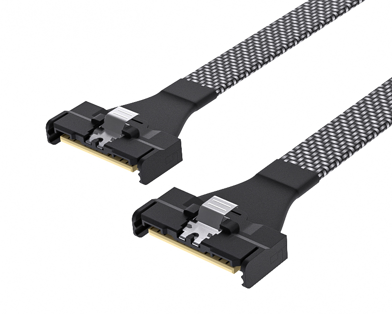 MCIO 8X Stright TO MCIO 8X Stright Cable