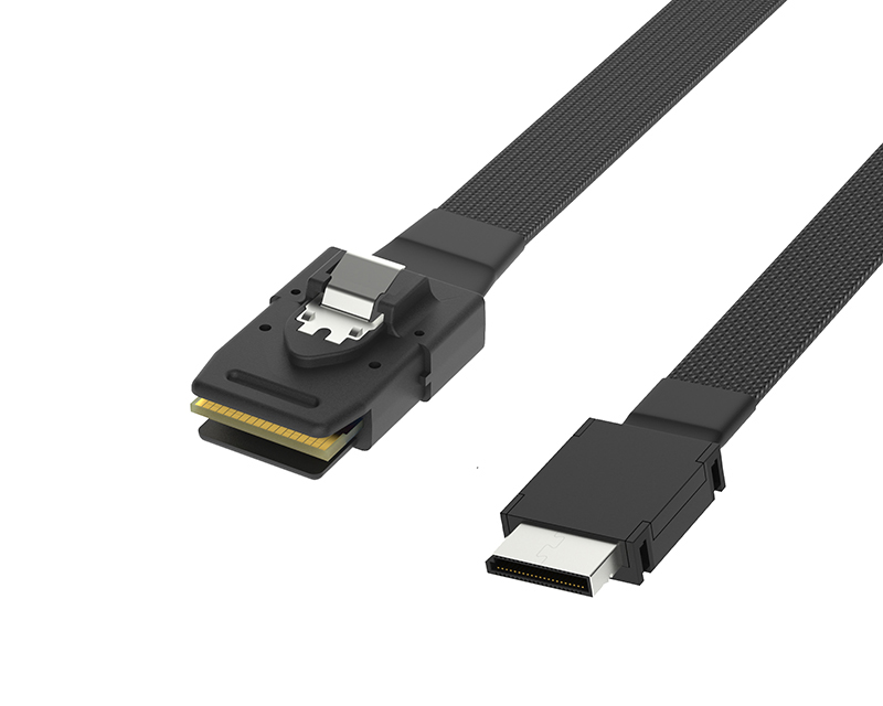 Oculink SFF-8611 4i TO Mini SAS SFF-8087 Cable